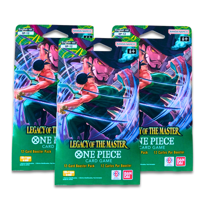 OP-12 - Legacy Of The Master Sleeved  - Live Ripz