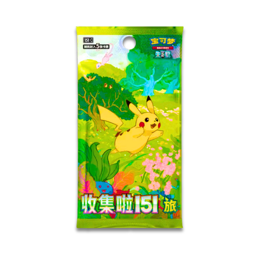 Collect 151 Journey S-Chinese Booster Pack - Live Ripz