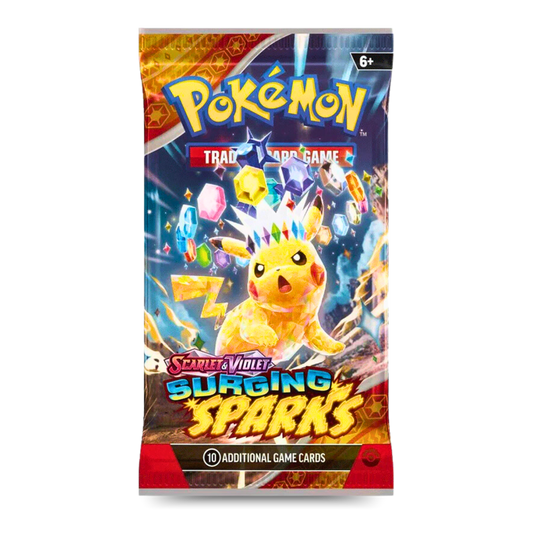 Pokémon Surging Sparks Booster Pack - Live Ripz