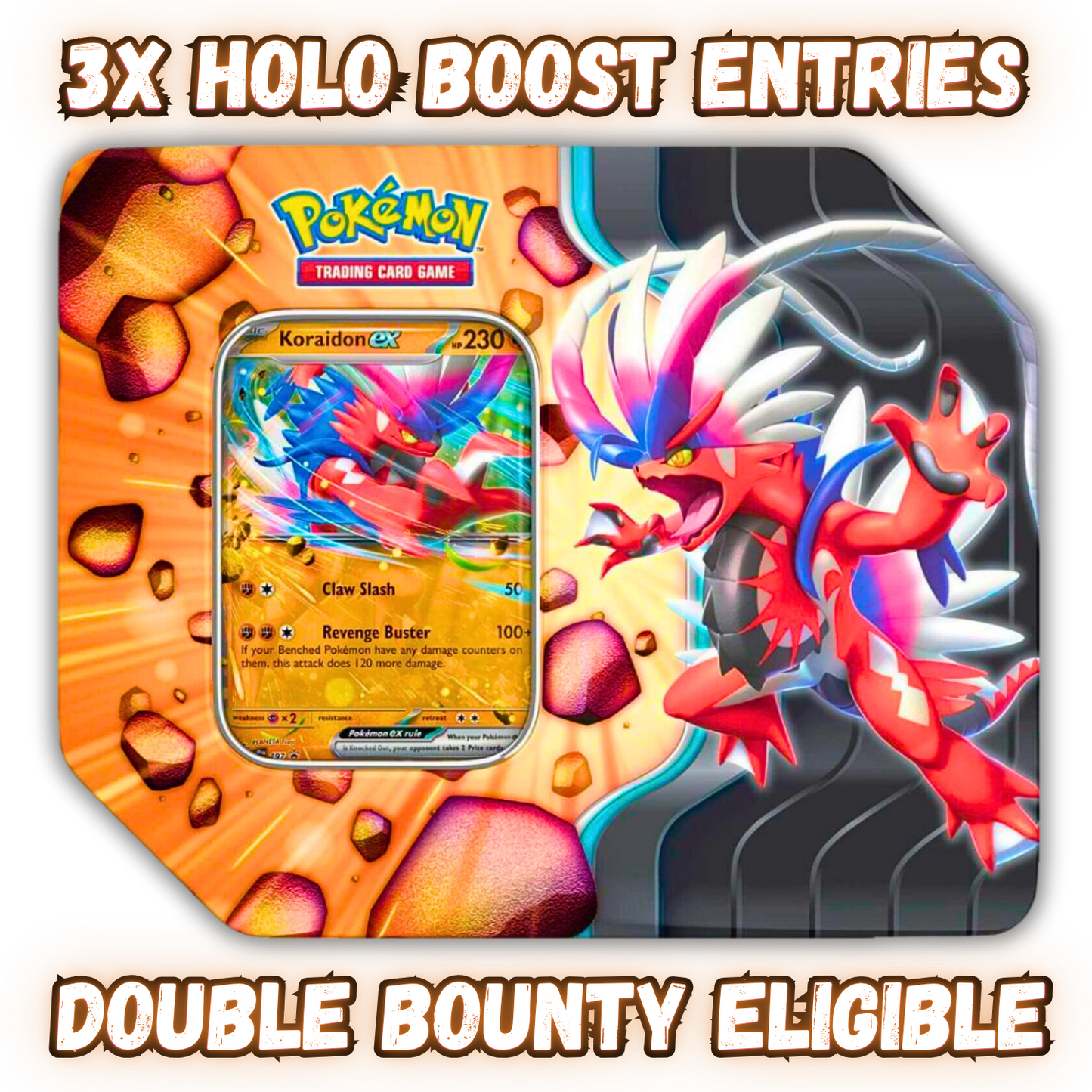 Slashing Legends Tin - Koraidon Ex