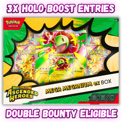 Ascended Heroes Mega Meganium ex Box