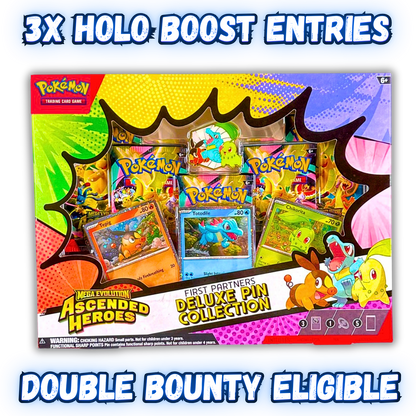 Ascended Heroes First Partner Deluxe Pin Collection