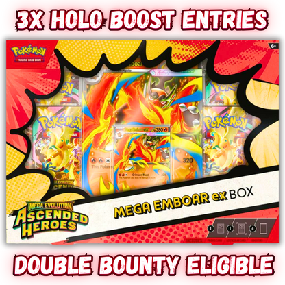 Ascended Heroes Mega Pyroar ex Box