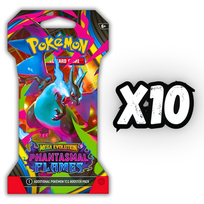 Phantasmal Flames Sleeved - 10 Packs