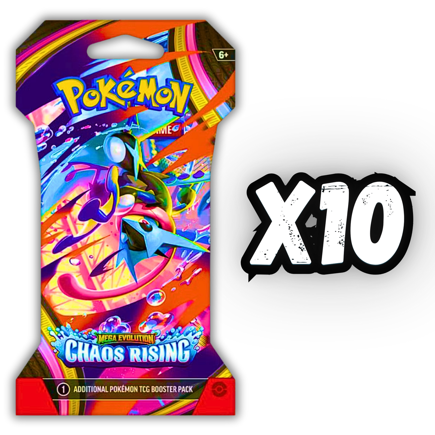 Chaos Rising Sleeved - 10 Packs