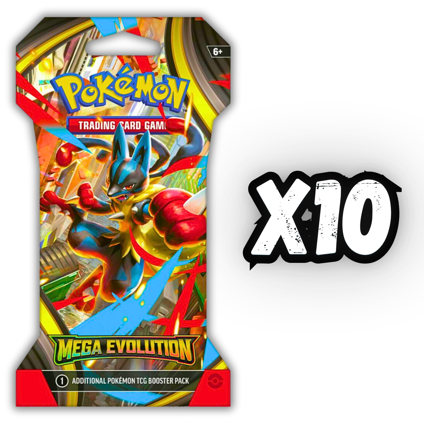 Mega Evolution Sleeved - 10 Packs