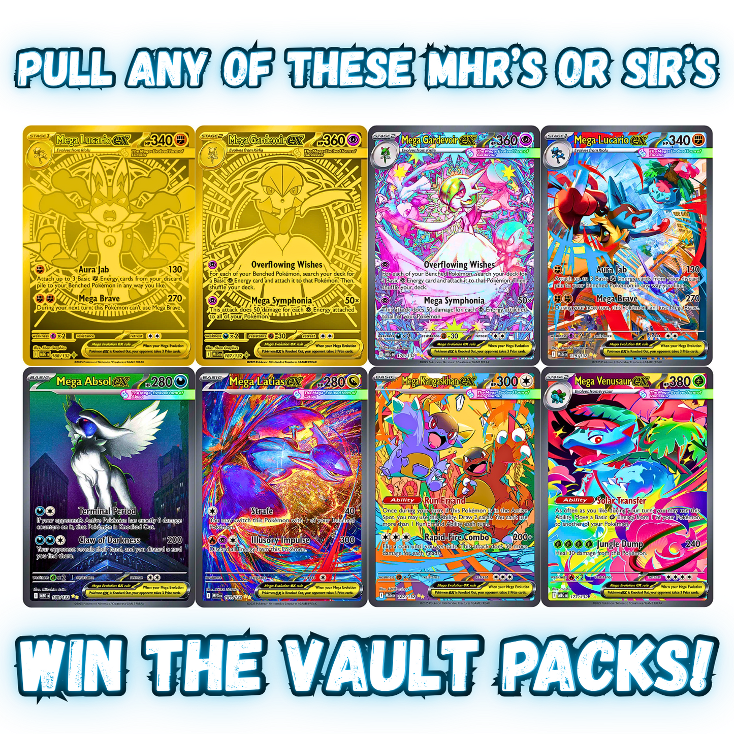 Mega Evolution Sleeved - VAULT