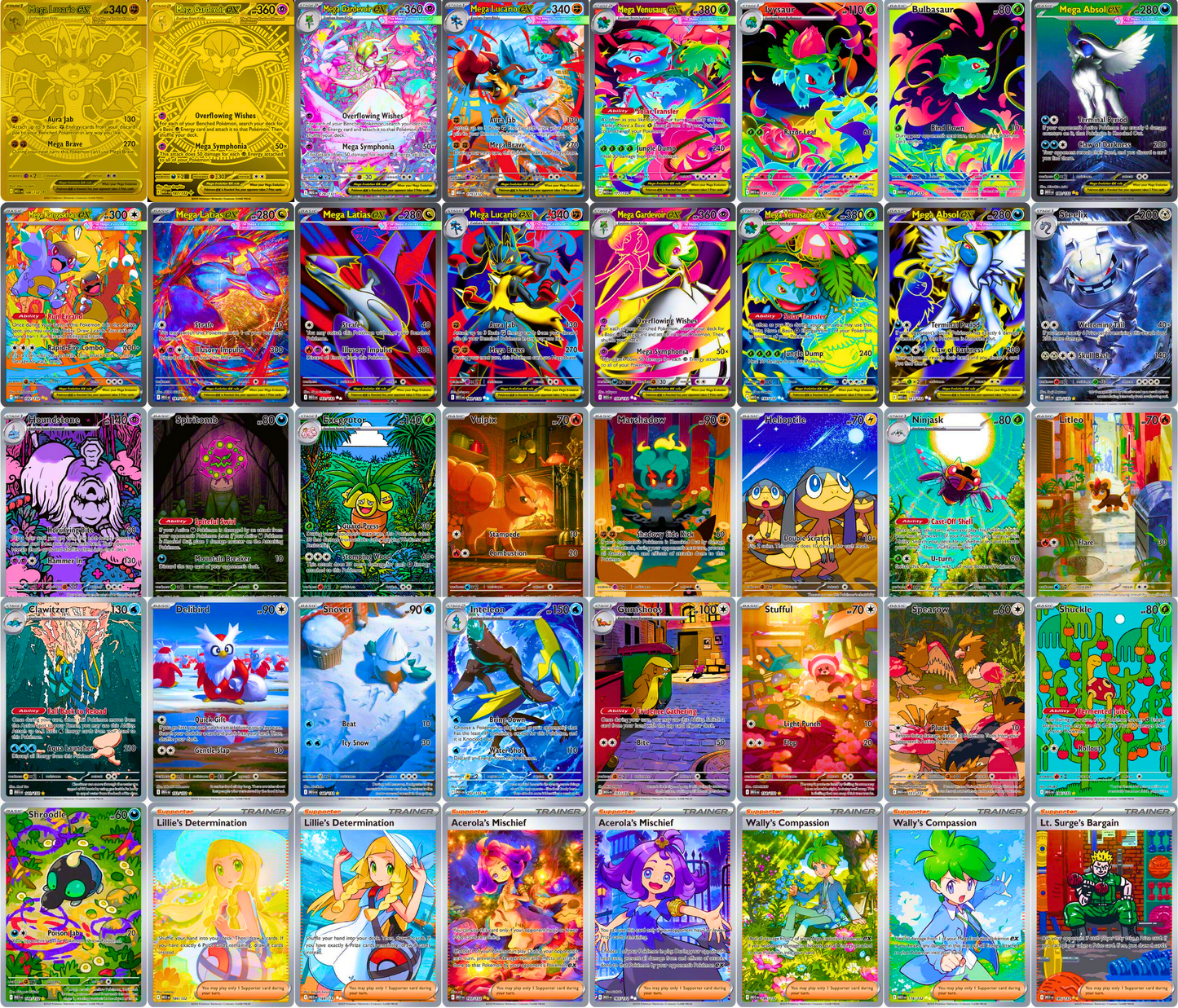 Mega Evolution Sleeved - Live Ripz