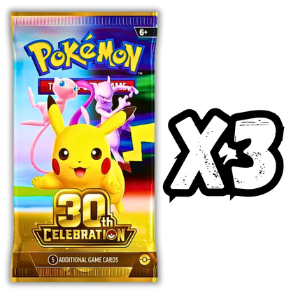 Pack Battle - 30th Celebrations - 3 Packs