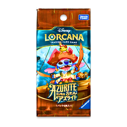 Japanese Lorcana Azurite Sea pack