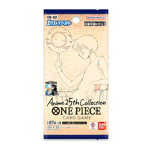 Japanese One Piece EB-02 - Anime 25th Collection pack