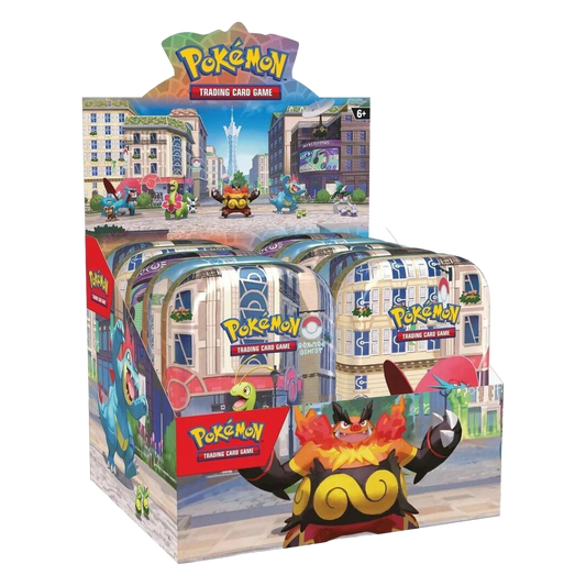 Lumiose City Mini Tin Display (10 tins) sealed display