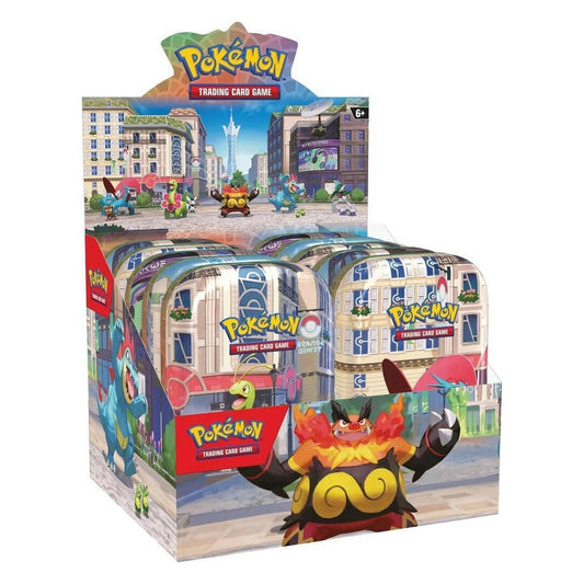 Lumiose City Mini Tin Display (10 tins) sealed display