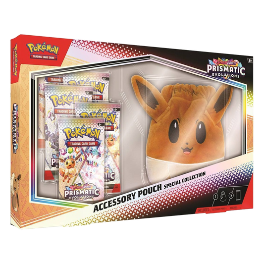 Prismatic Evolutions Accessory Pouch Special Collection box