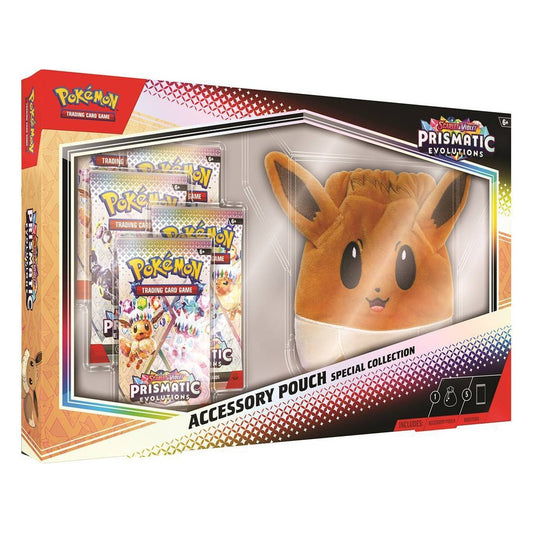 Prismatic Evolutions Accessory Pouch Special Collection box