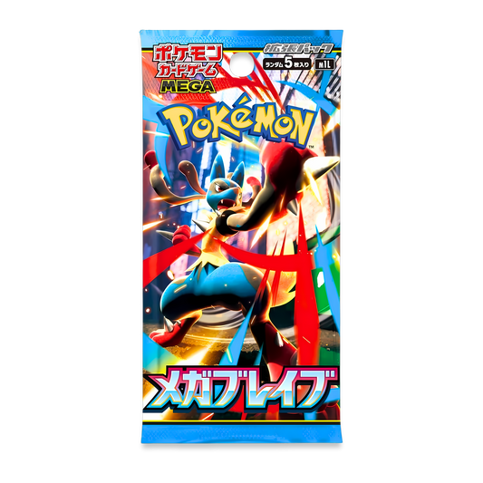 Japanese Pokemon Mega Brave pack