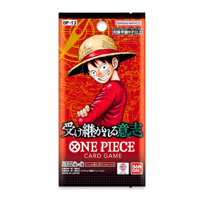 Japanese One Piece OP-13 - Carrying On His Will pack