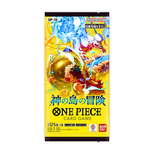 Japanese One Piece OP-15 - Adventure on KAMI's Island pack