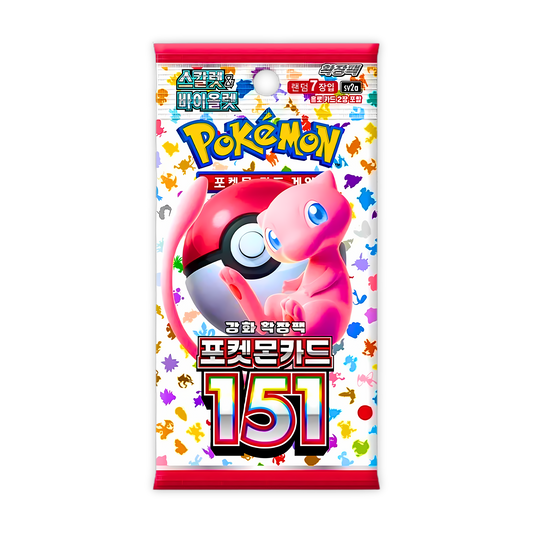 Korean Pokemon S&V 151 pack