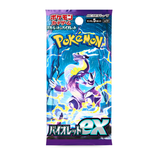 Japanese Pokemon Violet EX pack