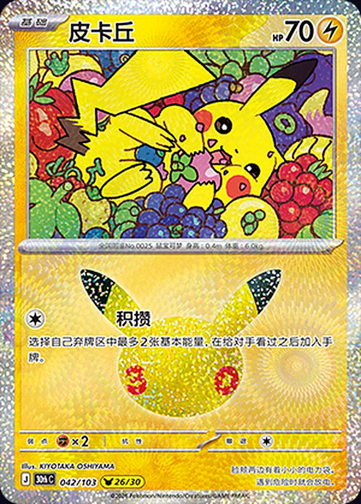 Pikachu 042/103