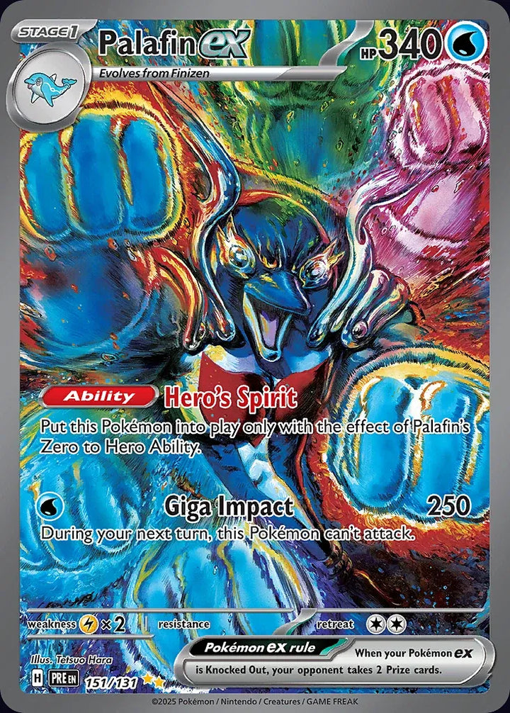 Palafin ex 151 Special Illustration Rare - EN-sv8pt5 card