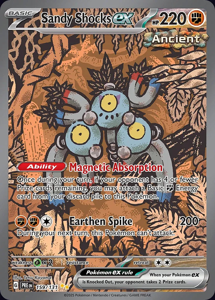 Sandy Shocks ex 159 Special Illustration Rare - EN-sv8pt5 card