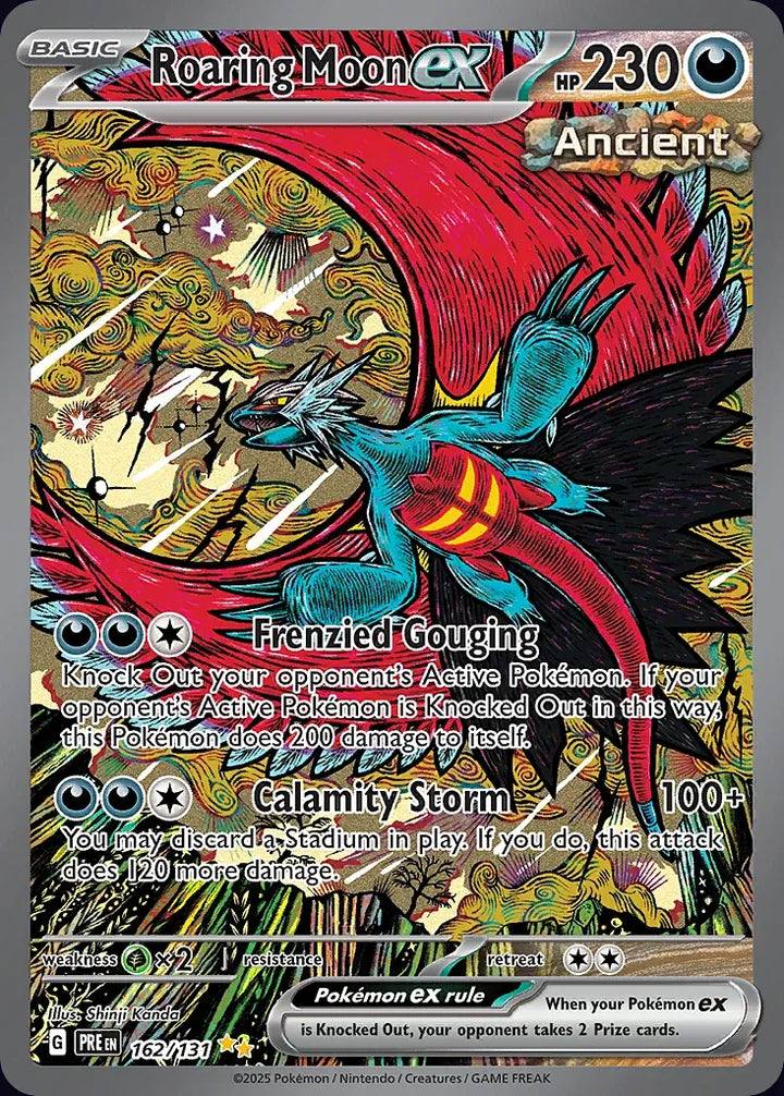 Roaring Moon ex 162 Special Illustration Rare - EN-sv8pt5 card