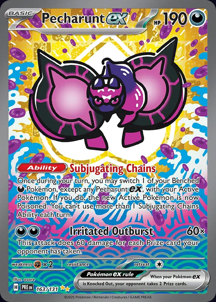 Pecharunt ex 163 Special Illustration Rare - EN-sv8pt5 card
