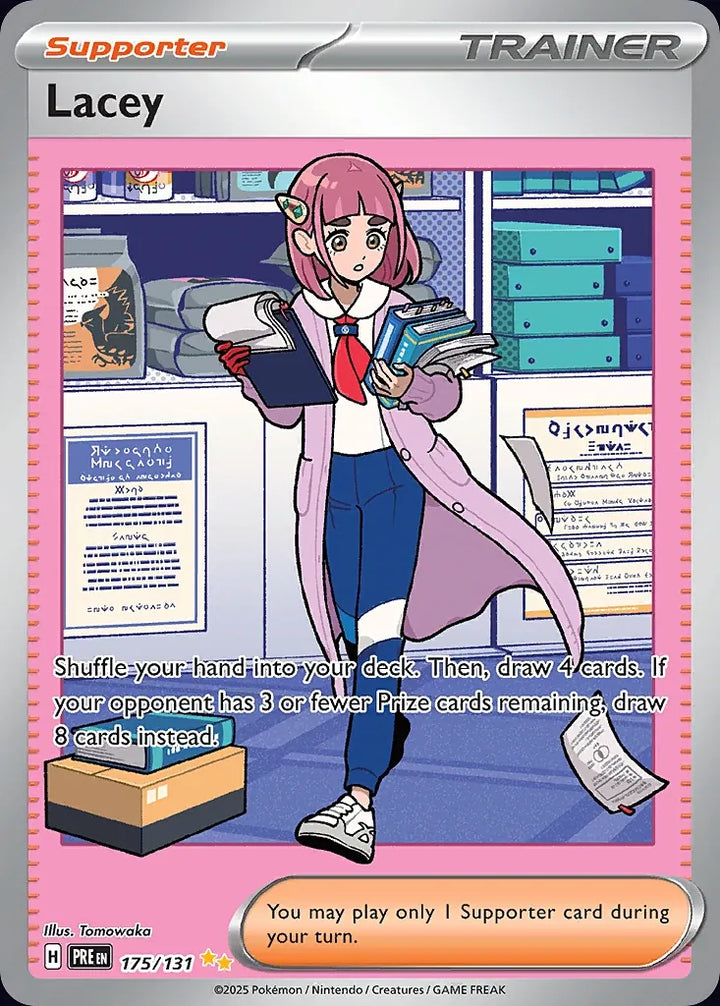 Lacey 175 Special Illustration Rare - EN-sv8pt5 card