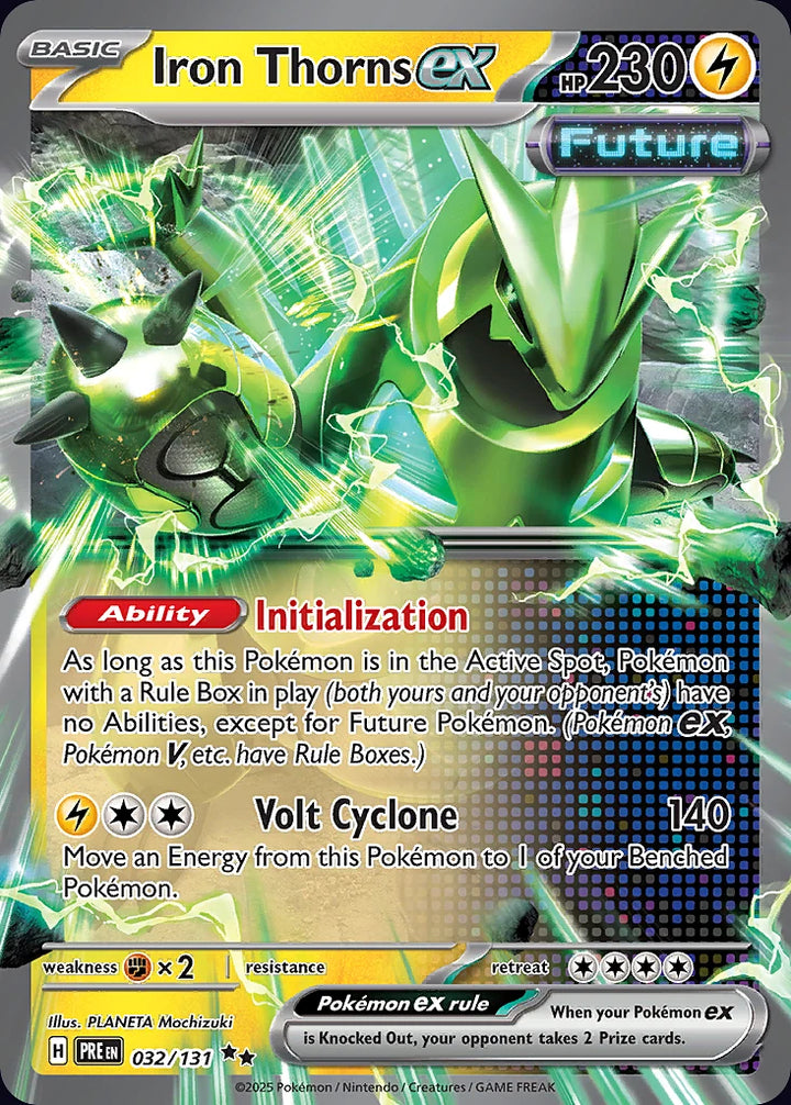 Iron Thorns ex 32 Double Rare (ex) - EN-sv8pt5 card