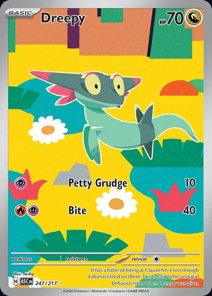 Dreepy 247 Illustration Rare - EN-me2pt5 card