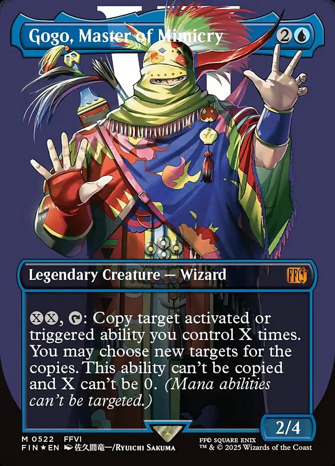 Gogo, Master of Mimicry 522 Borderless Mythic - MTG fin card