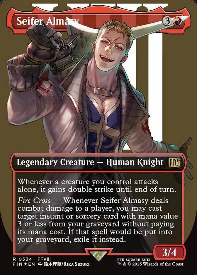 Seifer Almasy 534 Borderless Rare - MTG fin card