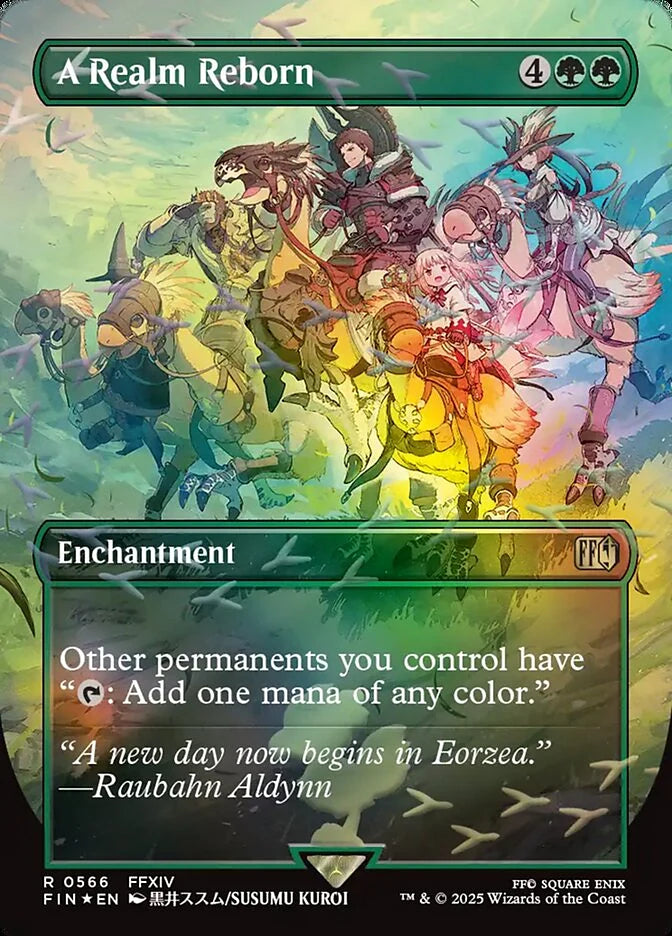 A Realm Reborn 566 Borderless Rare - MTG fin card