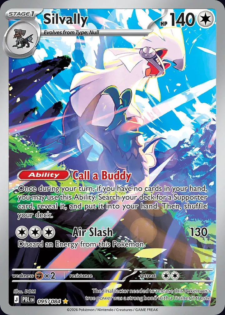 Silvally 95 Illustration Rare - EN-me5 card
