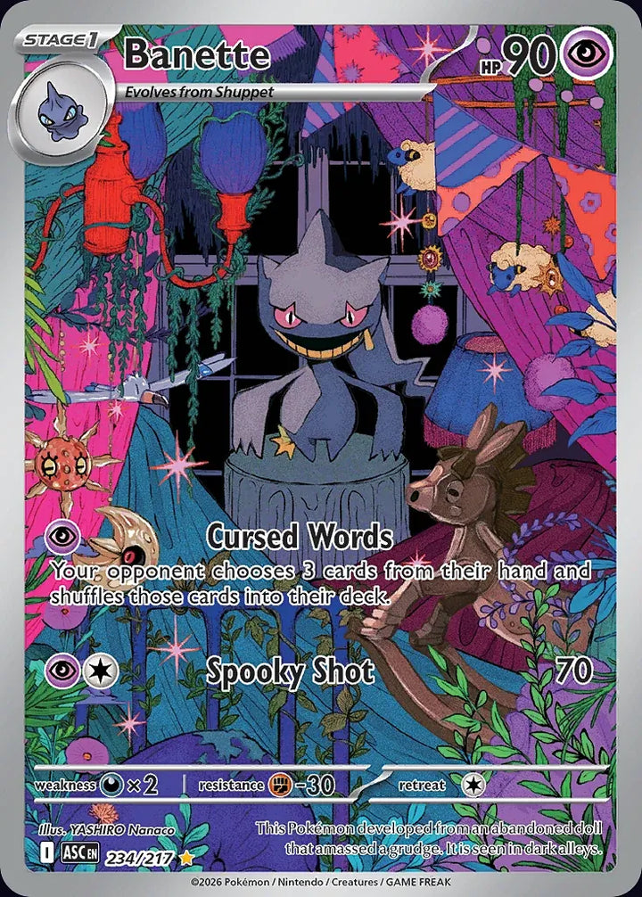 Banette 234 Illustration Rare · Ascended Heroes (EN) - Bundle card