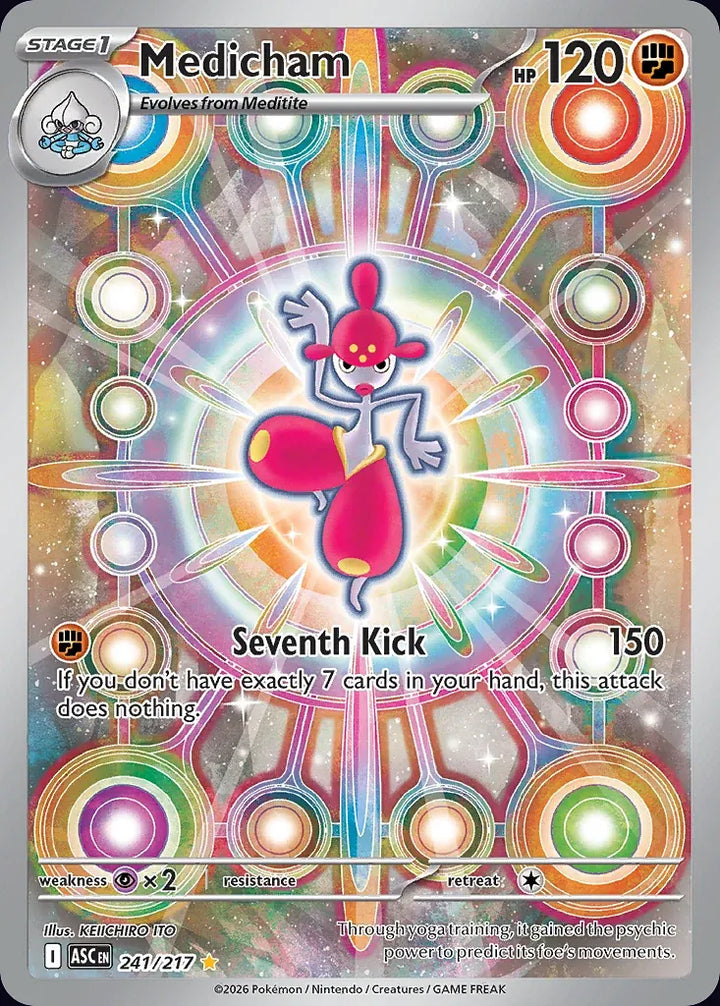 Medicham 241 Illustration Rare · Ascended Heroes (EN) - Bundle card