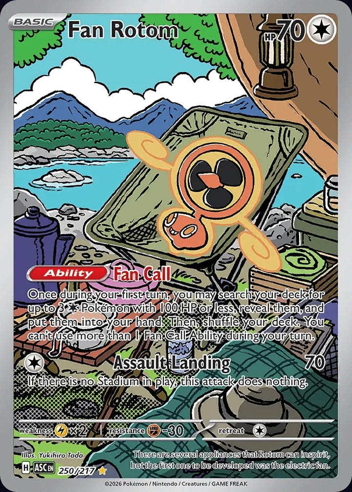 Fan Rotom 250 Illustration Rare · Ascended Heroes (EN) - Bundle card