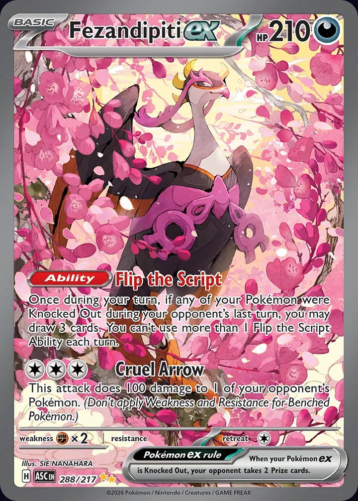 Fezandipiti ex 288 Special Illustration Rare · Ascended Heroes (EN) - Bundle card