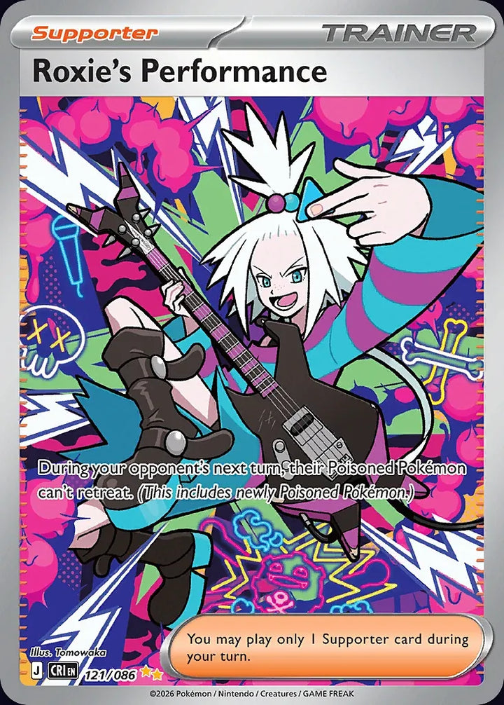 Roxie's Performance 121 Special Illustration Rare · Chaos Rising (EN) - Bundle card