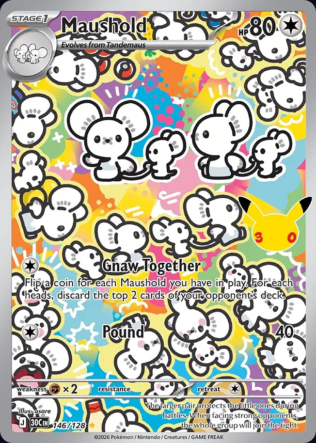 Maushold 146 Illustration Rare · 30th Celebration (EN) - Bundle card