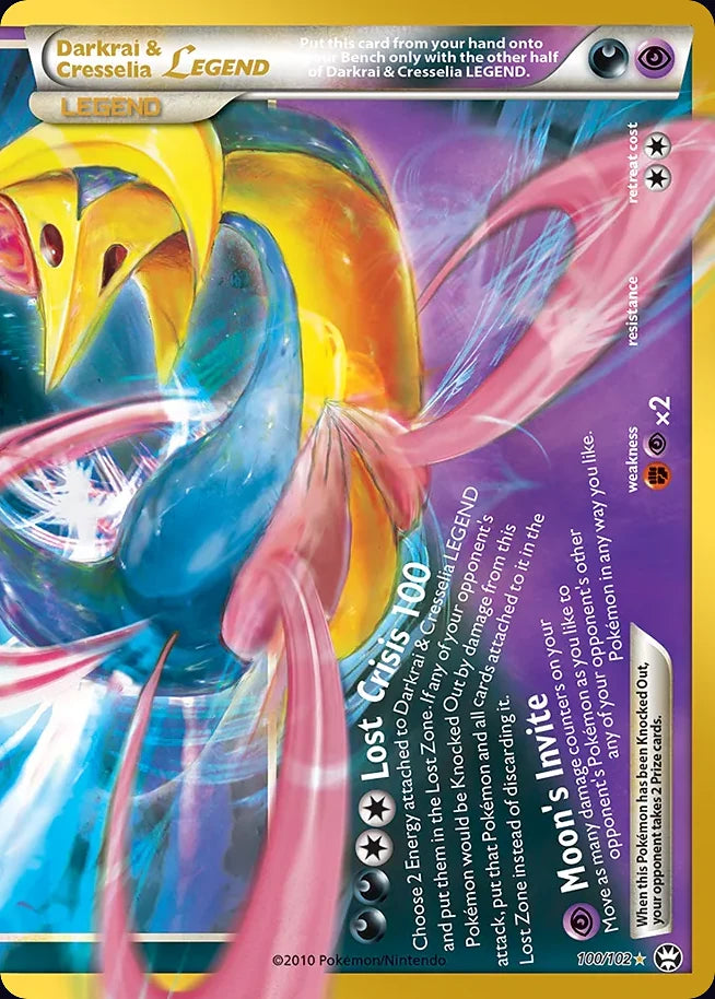 Darkrai & Cresselia LEGEND 100 CC Classic Collection · 30th Celebration (EN) - Bundle card
