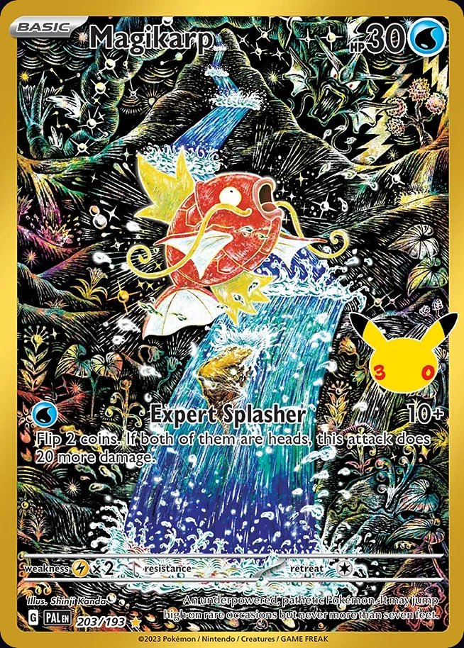 Magikarp 203 CC Classic Collection · 30th Celebration (EN) - Bundle card