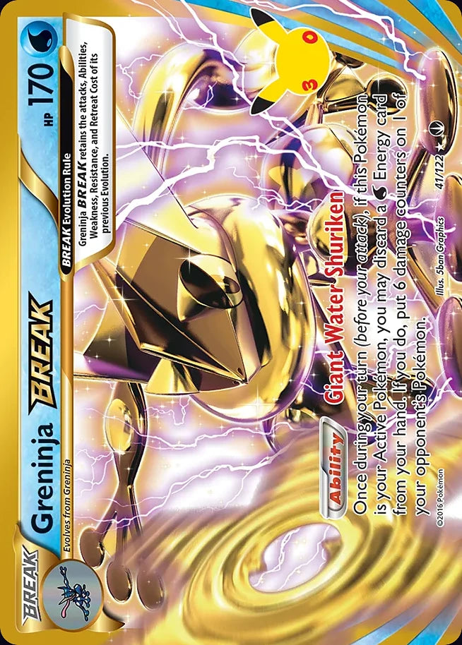 Greninja BREAK 41 CC Classic Collection · 30th Celebration (EN) - Bundle card