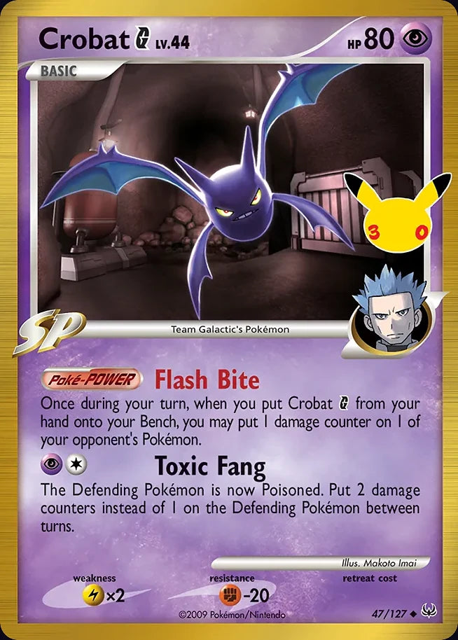 Crobat G 47 CC Classic Collection · 30th Celebration (EN) - Bundle card