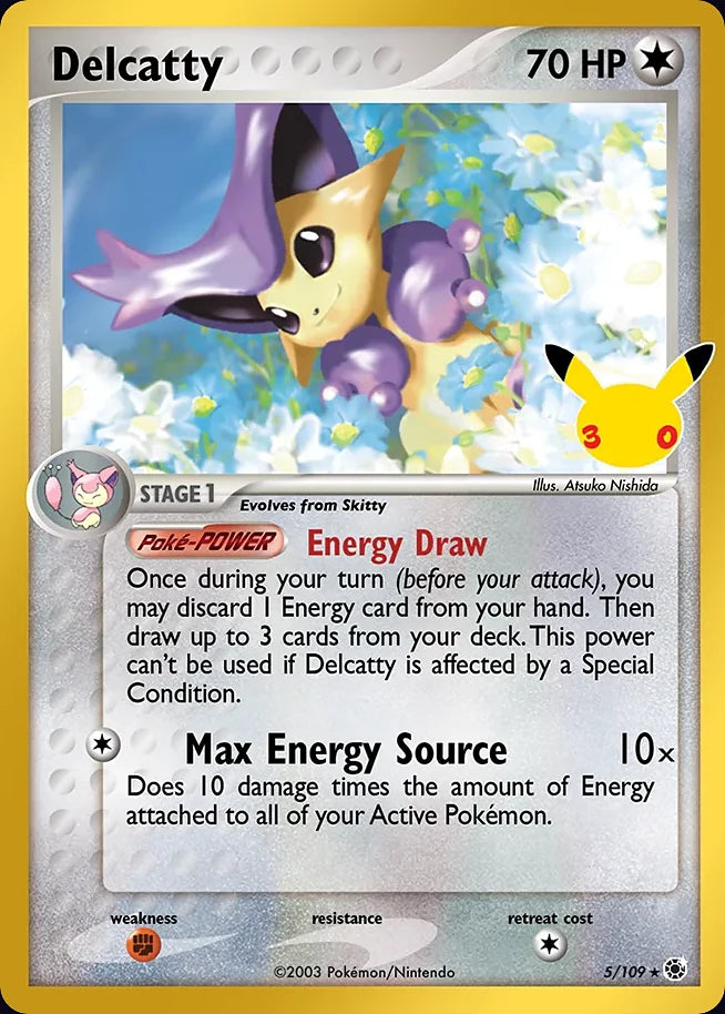 Delcatty 5 CC Classic Collection · 30th Celebration (EN) - Bundle card