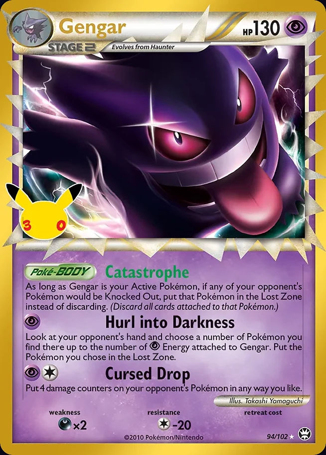 Gengar 94 CC Classic Collection · 30th Celebration (EN) - Bundle card